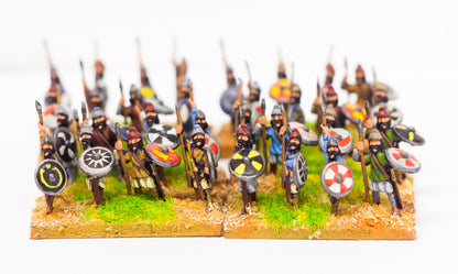 15mm Pre-Painted Anglo-Saxon 617-700AD DBA Army #PDBA4