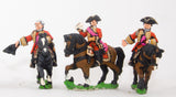 SYBR15 Seven Years War British: Command: Mounted General & two Staff Officers
