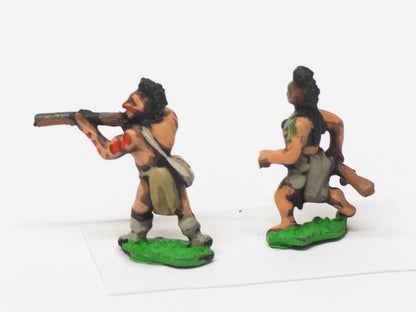 SYF32 Seven Years War French in Canada: Woods Indians with Musket