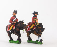SYP29 Seven Years War Prussian: Command: 2 Lancer Officers & Trumpeter