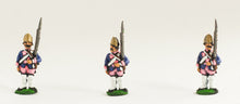 SYP5a Seven Years War Prussian: Fusilier at attention (variants)