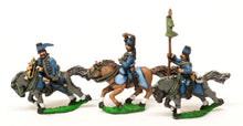 SYRU13 Seven Years War Russian: Command: Hussar Officer, Standard Bearer & Trumpeter