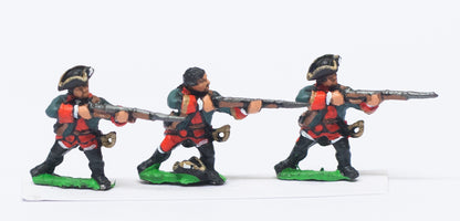 SYRU2c Seven Years War Russian: Musketeers, Firing