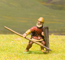 VK21 Medium spearman thrusting spear & kite shield