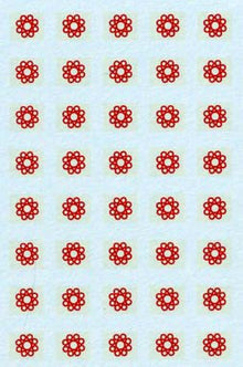 VVV A3 Fujiwara Mon. 6 circles around circle.