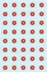 VVV A3 Fujiwara Mon. 6 circles around circle.