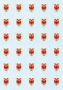 VVV M6 Infantry: Teardrop shield, 2 Headed Eagle design.