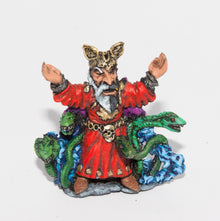 Q46 Wizard: with the Medusa touch (surrounded by snakes)